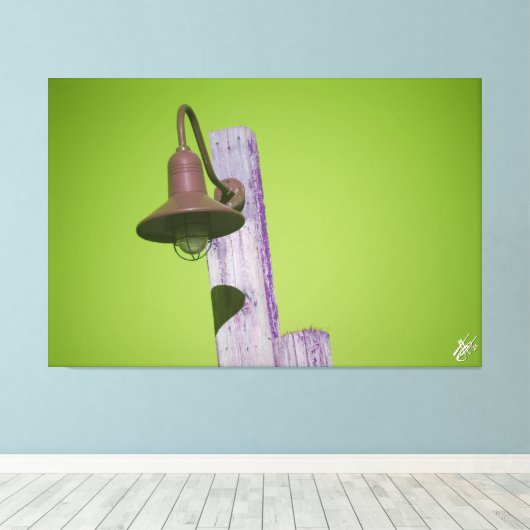 Langley Light Post Series #2 Leinwanddruck (Insitu (Holzboden))