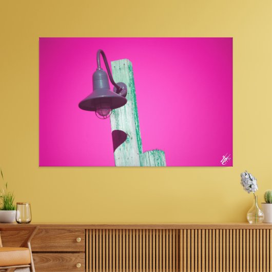 Langley Light Post Series #5 Leinwanddruck (Insitu (Wohnzimmer))