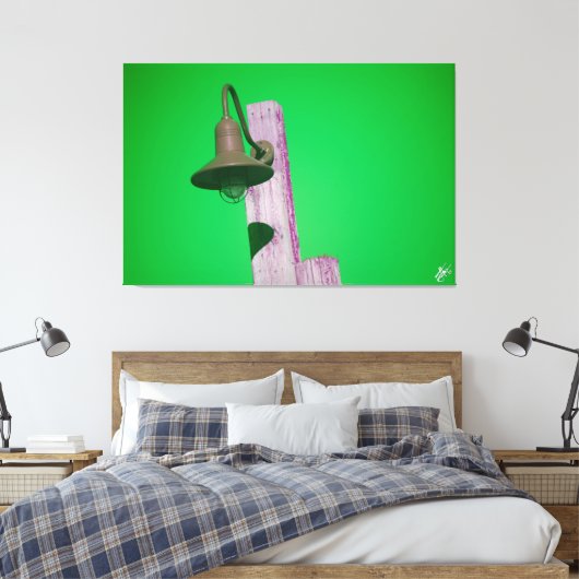 Langley Light Post Series #8 Leinwanddruck (Insitu (Schlafzimmer))