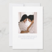 Langley Wedding Einladung Two Brides (Rückseite)