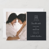 Langley Wedding Two Brides Save The Date (Vorderseite)