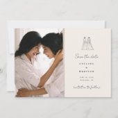 Langley Wedding Two Brides Save The Date (Vorderseite)