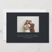 Langley Wedding Two Grooms Save The Date (Rückseite)