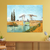 Langlois Bridge bei Arles Vincent Gogh Leinwanddruck (Insitu (Wohnzimmer))