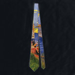 Langlois Bridge bei Arles von Vincent van Gogh Krawatte<br><div class="desc">Langlois Bridge at Arles by Vincent van Gogh ist ein Vintages maritimes Post-Impressionismus,  in dem Kleinbauerinnen Kleidung in der Bucht waschen. Über den Künstler: Vincent Willem van Gogh war ein postimpressionistischer Maler,  dessen Werk durch seine raue Schönheit,  emotionale Ehrlichkeit und seine kühne Farbe besonders bemerkenswert war.</div>