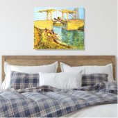 Langlois Bridge bei Arles von Vincent van Gogh Leinwanddruck (Insitu (Schlafzimmer))