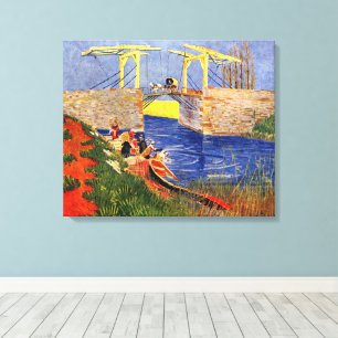 Langlois Bridge bei Arles von Vincent van Gogh Leinwanddruck