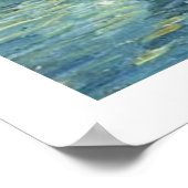 Langlois Bridge bei Arles von Vincent van Gogh Poster (Ecke)