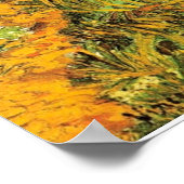 Langlois Bridge bei Arles von Vincent van Gogh Poster (Ecke)