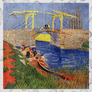 Langlois Bridge bei Arles von Vincent van Gogh Puzzle