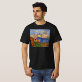 Langlois Bridge bei Arles von Vincent van Gogh T-Shirt (Vorne ganz)
