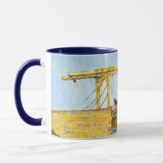 Langlois Bridge bei Arles von Vincent van Gogh Tasse (Links)