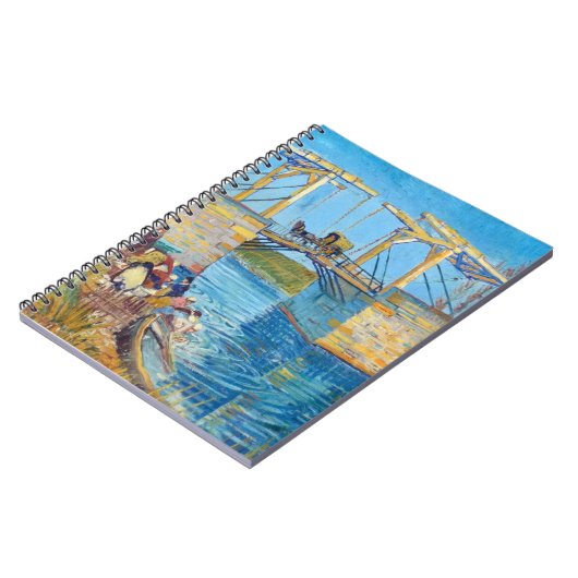 Langlois-Brücke bei Arles Vincent Van Gogh-Spirale Notizblock (Linke Seite)
