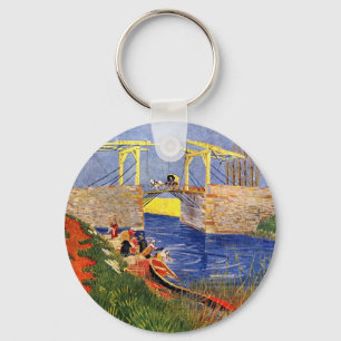 Langlois-Brücke in Arles von Vincent van Gogh Schlüsselanhänger