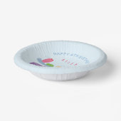 Langnasen-Elefanten- & Geschenke-Geburtstagspapier Pappteller (Gewinkelt)