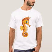 Langnasen-Seepferdchen T-Shirt (Vorderseite)