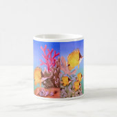 Langnasige Schmetterlings-Fische Kaffeetasse (Mittel)