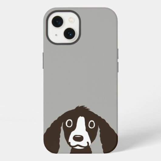 Langohrhund Niedlich Spanisch iPhone Hülle (Rückseite)