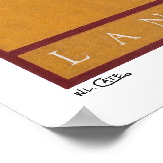 Langosta-Poster, -Prints und -Rahmen Poster (Ecke)