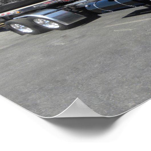 Langs Kenworth-A-Modell Poster (Ecke)