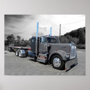 Lang's Kenworth A Modell Poster