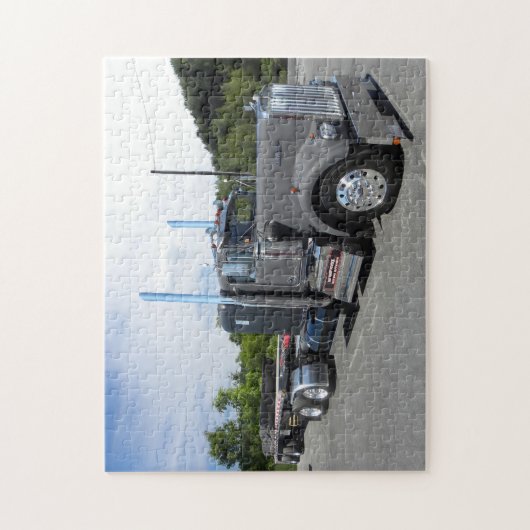 Langs Kenworth W900A Puzzlespiel #2 Puzzle (Vertikal)