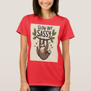 Langsam aber nüchtern: kühl und zuversichtlich T-Shirt