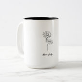 Langsam aufblühen Tasse (Vorderseite Links)