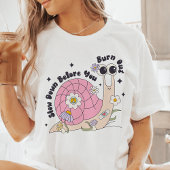 Langsam, bevor Sie ausbrechen Tri-Blend Shirt