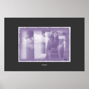 Langsam, digitale Farbe Poster