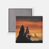 Langsam, einfach und freundlich...... magnet (Vorderseite/Rückseite)