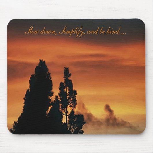 Langsam, einfach und freundlich...... mousepad (Vorne)