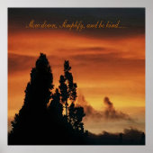 Langsam, einfach und freundlich...... poster (Vorne)