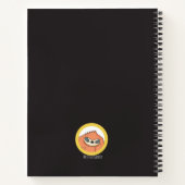 Langsam - Funny Sloth Notizbuch (Rückseite)