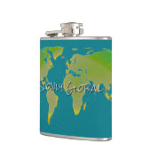 Langsam globale FLASCHE Flachmann (Links)