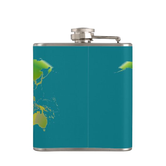 Langsam globale FLASCHE Flachmann (Rückseite)