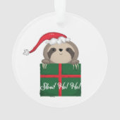 Langsam! Ho! Ho! Trägheit Ornament (Rückseite)