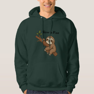 Langsam ist Faulheits-Tier Hoodie