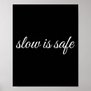 Langsam ist sicher, Psychotherapie Poster