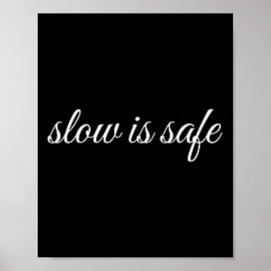 Langsam ist sicher, Psychotherapie Poster (Vorne)
