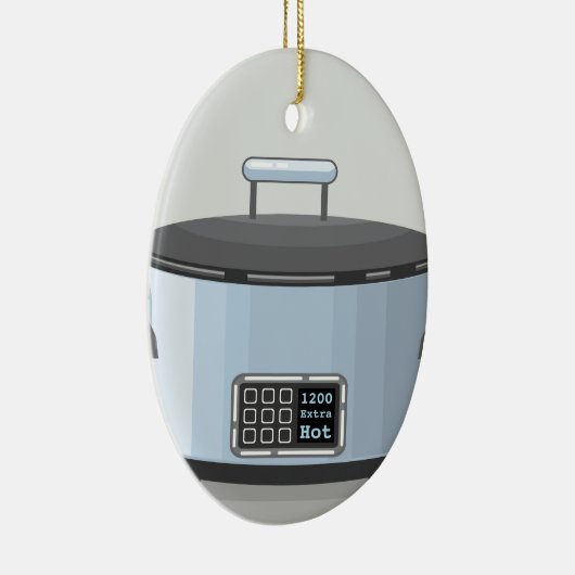 Langsam kochender Topftopfvektor Keramik Ornament (Rechts)