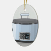 Langsam kochender Topftopfvektor Keramik Ornament (Links)