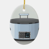 Langsam kochender Topftopfvektor Keramik Ornament (Vorne)