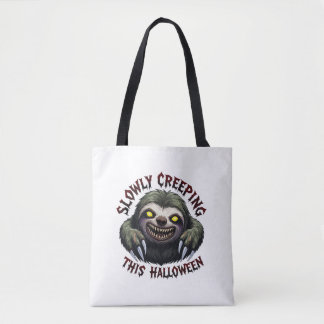 Langsam kriechen dieses Halloween - gruseliger Fau Tasche