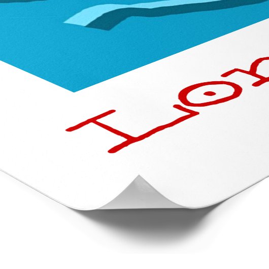 Langsam küss poster (Ecke)