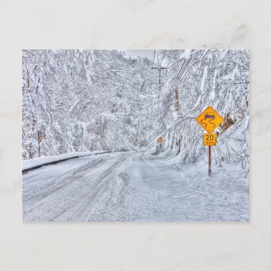 Langsam laufen postkarte (Vorderseite)