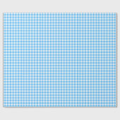 Langsam-leben-Sommer-Himmel-Karo Geschenkpapier (Flach)