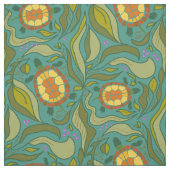 Langsam lebendes Turtle-Kunstmuster Stoff (Muster)