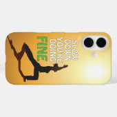 Langsam machen Sie schöne Motivierend Yoga Case-Mate iPhone Hülle (Rückseite (Horizontal))