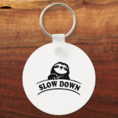 LANGSAM NACH UNTEN SCHLÜSSELANHÄNGER (Vorderseite)